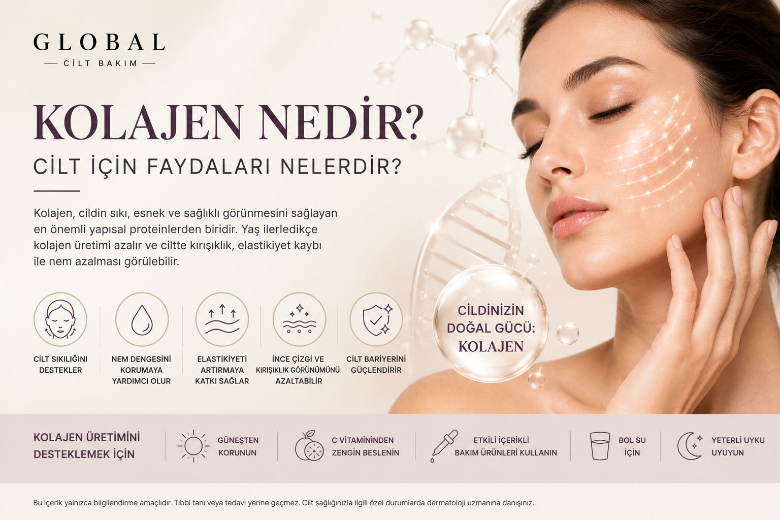 Kolajen Nedir? Cilt İçin Faydaları Nelerdir?